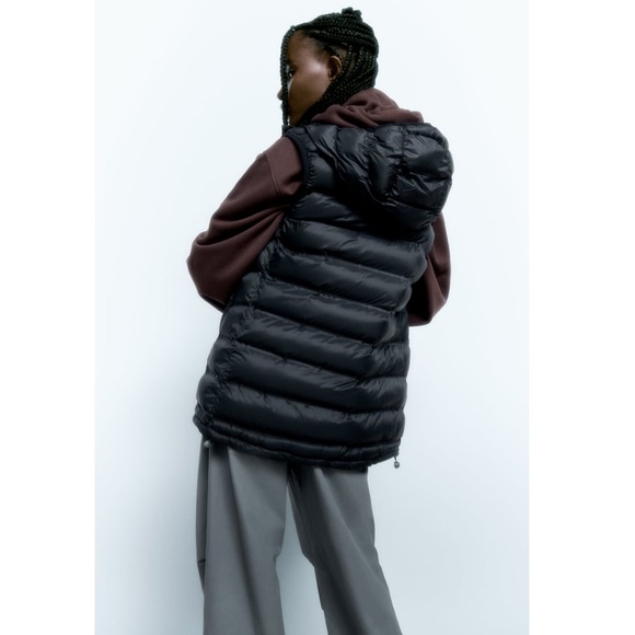Zara water repellent puffer vest - Picture 8 of 14
